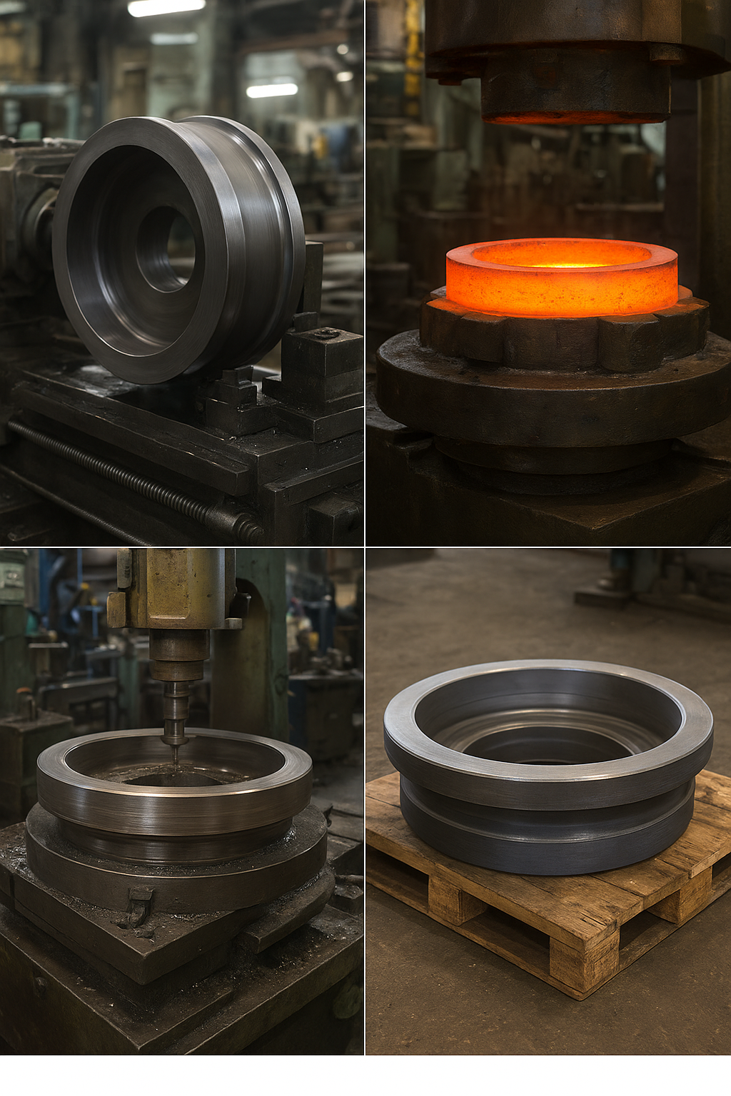 فرایند تولید کاسه چرخ